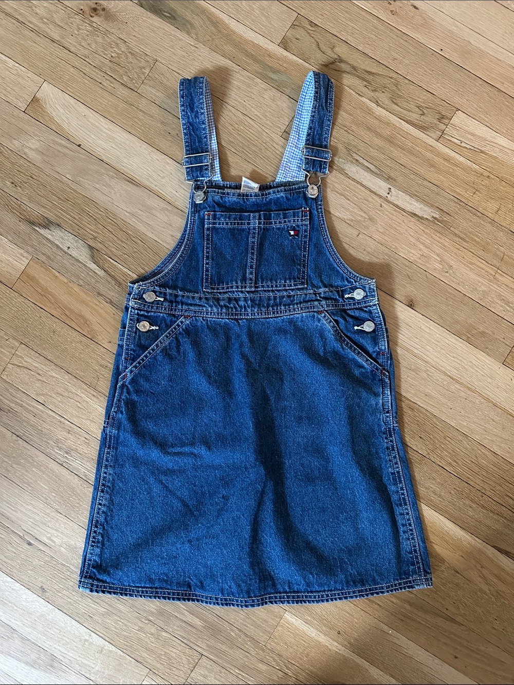 Vintage Tommy Hilfiger Denim Overall Dress